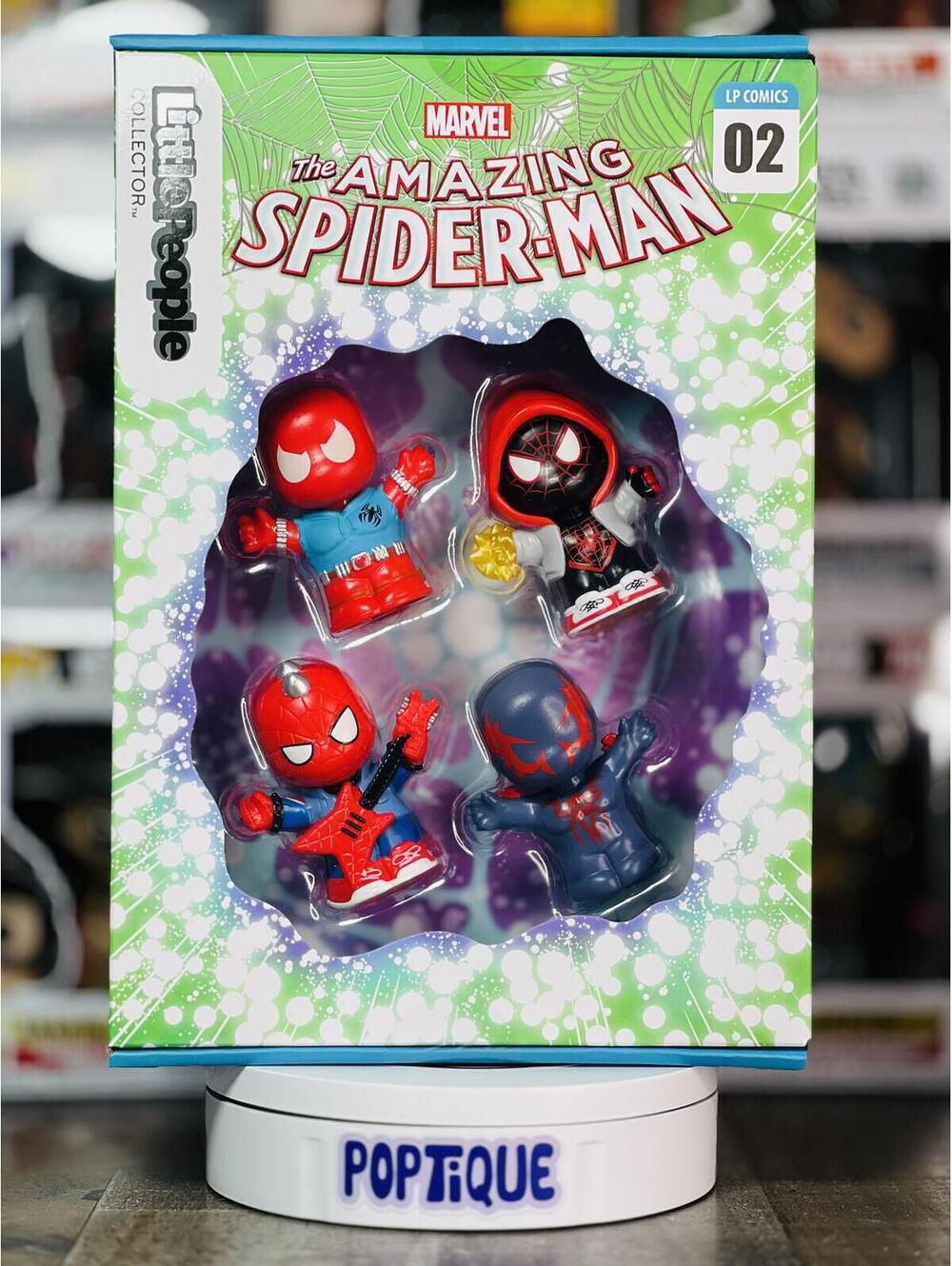 Marvel Spider-Man: Issue 2 Little People Collector Figure Set
